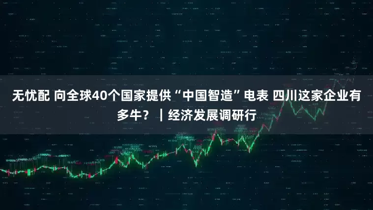 无忧配 向全球40个国家提供“中国智造”电表 四川这家企业有多牛？｜经济发展调研行